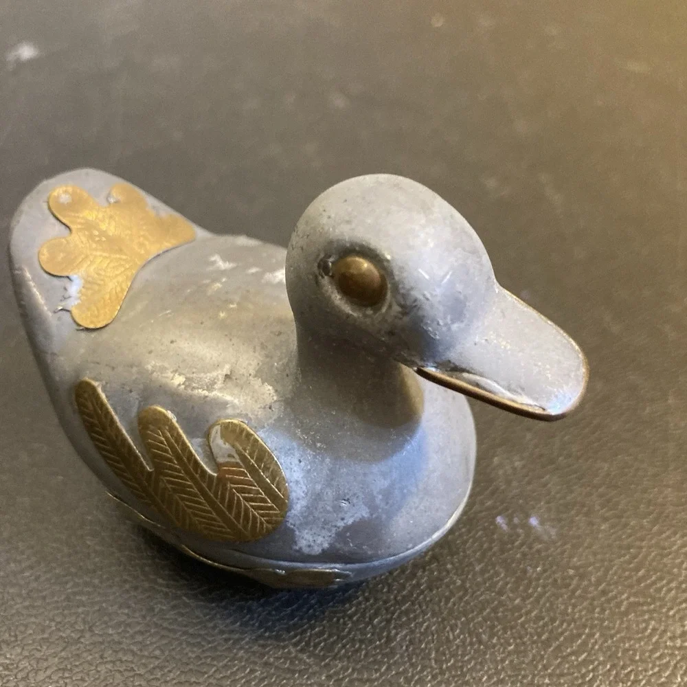 Solid Brass Duck 3